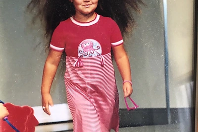 Modelis Veronika Brazinskytė / Asmeninio albumo nuotr.