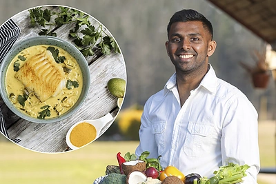 Lietuvoje pritapęs šrilankietis šefas D.Dampella Gamage tėvynę primenančius receptus sudėjo į knygą