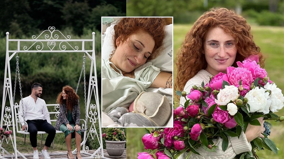 Dinara Vilčinskytė su širdies draugu Viliumi ir dukra Ane / Asmeninio albumo nuotr.