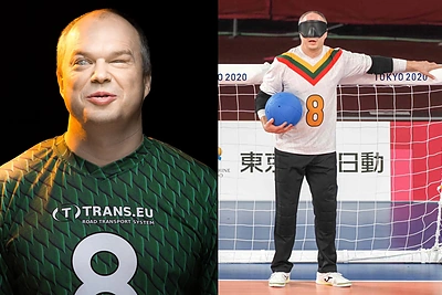 Mirė golbolo rinktinės kapitonas Marius Zibolis: paralimpinio sporto legendai buvo 48-eri