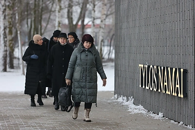 Atsisveikinimas su Vitalija Katunskyte / Eriko Ovčarenko / BNS nuotr.