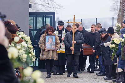 Vitalijos Katunskytės laidotuvės / Eriko Ovčarenko / BNS nuotr.