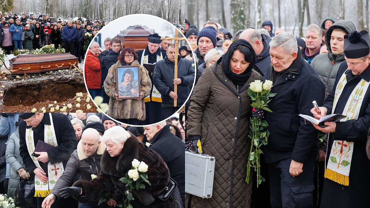 Vitalijos Katunskytės laidotuvės / Eriko Ovčarenko / BNS nuotr.