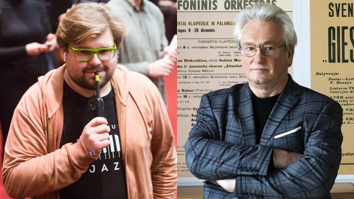 Kristijonas Bartoševičius ir Vytautas Miškinis / Gretos Skaraitienės ir Gedmanto Kropio nuotr.