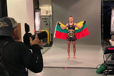 Filmo „Rose Namajunas: aš esu čempionė“ akimirka / Stopkadras