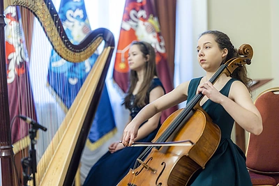 Vilniaus miesto 700 metų jubiliejui skirtą iškilmingą vėliavų pakėlimo ceremoniją / Irmanto Gelūno / BNS nuotr.