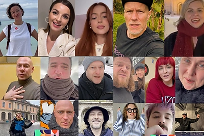 Įspūdinga Vilniaus mozaika: žinomi žmonės sveikina sostinę su 700-uoju gimtadieniu