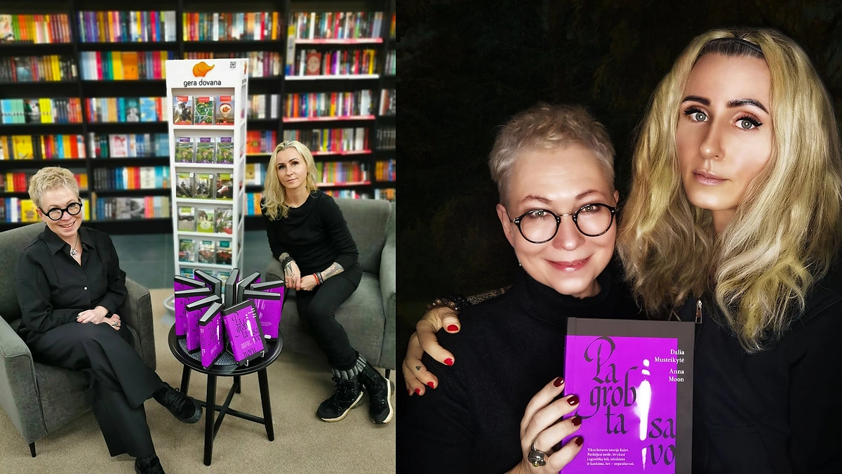 Dalia Musteikytė ir Anna Moon / Asmeninio albumo nuotr.