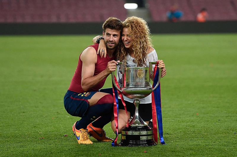 Gerardas Pique, Shakira / AFP/„Scanpix“ nuotr.