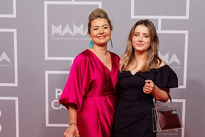 Beata Nicholson su dukra Izabele / Teodoro Biliūno / BNS nuotr.