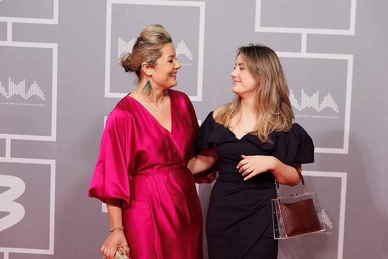 Beata Nicholson su dukra Izabele / Teodoro Biliūno / BNS nuotr.