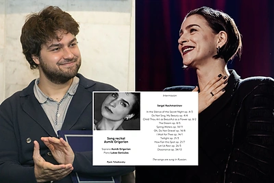 Akibrokštas: Ciuricho operoje – Asmik Grigorian ir Luko Geniušo koncertas rusų kalba