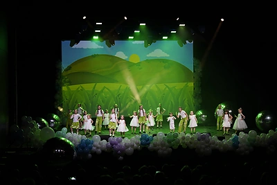 „O lia lia“ jubiliejinio koncerto akimirka / Amalipix nuotr.