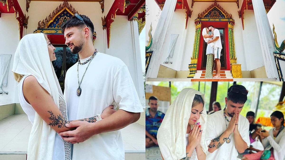 Karolis Talutis-Talaz ir Kristina Jure / „Instagram“ nuotr.