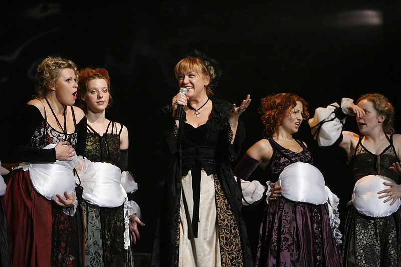Kristina Kazlauskaitė roko operoje „Meilė ir mirtis Veronoje" / „Scanpix“ nuotr.