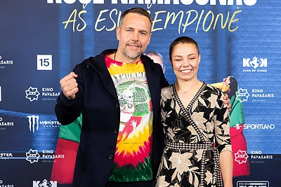Marius Markevičius, Rose Namajunas / Gretos Skaraitienės / BNS nuotr.