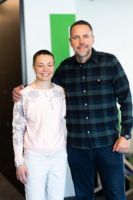 Rose Namajunas, Marius Markevičius / Gretos Skaraitienės / BNS nuotr.