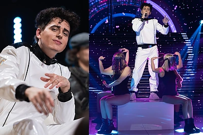 Gavęs užduotį įsikūnyti į Donatą Montvydą, Žygimantas Gečas iš karto kreipėsi į patį atlikėją