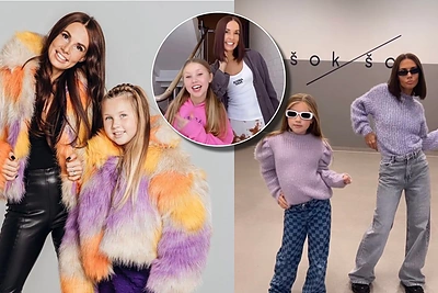 Veronika Montvydienė su dukra Adele šokiais drebina „TikTok“: „Nenoriu atsilikti nuo jaunimo“