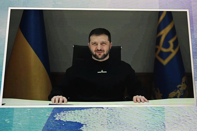 Volodymyras Zelenskis / „Scanpix“ nuotr.
