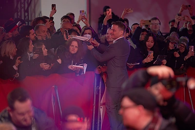 Tarptautinio Berlyno kino festivalio akimirka / Audriaus Solomino nuotr.