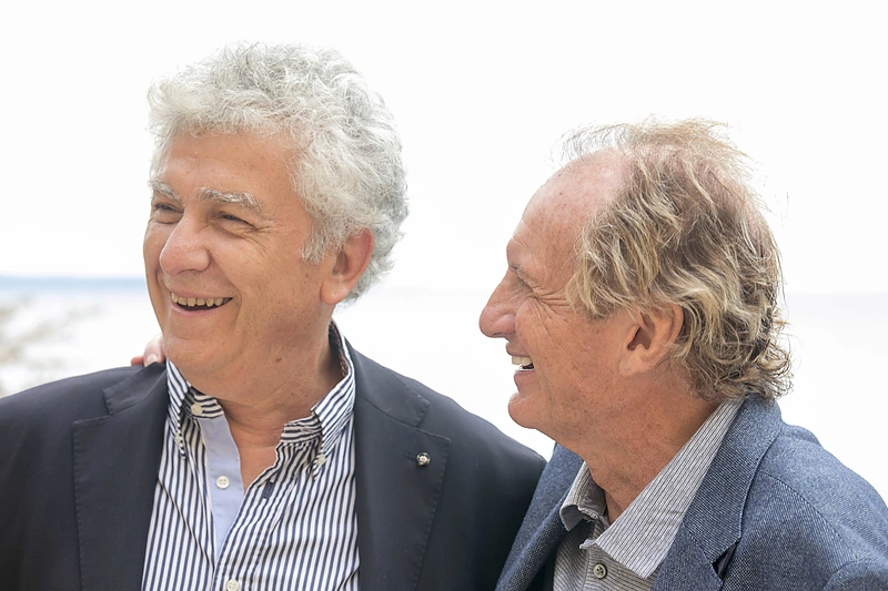 Miroslav Radman ir NAOS įkūrėjas Jean-Noel Thorel / NAOS nuotr.