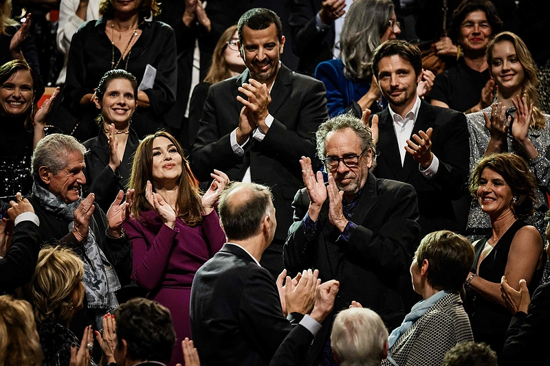 Monica Bellucci ir Timas Burtonas / „Scanpix“ nuotr.