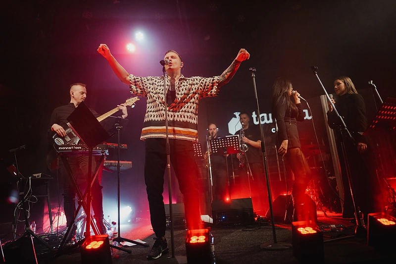 Omertos koncerto akimirka / Manto Repečkos nuotr.