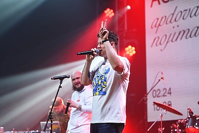 „Muzikos salėje“ – klausomiausių atlikėjų apdovanojimai / Dainiaus Čėplos nuotr.