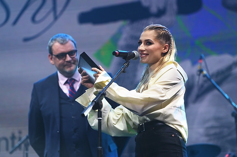 „Muzikos salėje“ – klausomiausių atlikėjų apdovanojimai / Dainiaus Čėplos nuotr.
