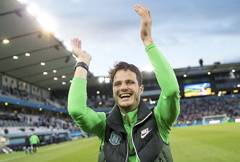 Puikūs keturi sezonai Vilniaus „Žalgiryje“ – ne kartą triumfuota šalies čempionate ir taurės varžybose, iškovota supertaurė, o praėjusiais metais sužaista ir UEFA Konferencijų lygoje. / Elvio Žaldario / fkzalgiris.lt nuotrauka