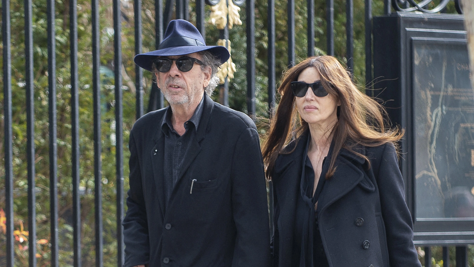 Timas Burtonas ir Monica Bellucci Madride / Vida Press nuotrauka