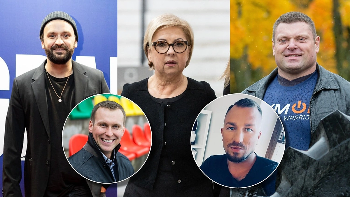 Tadas Gryn, Nijolė Jagelavičienė, Žydrūnas Savickas, Karolis Akulavičius, Jevgenijus Šuklinas, / BNS ir asmeninio albumo nuotr.