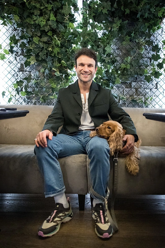 „Perklausos“ su Vaidu Baumilu akimirka / Organizatorių nuotr.