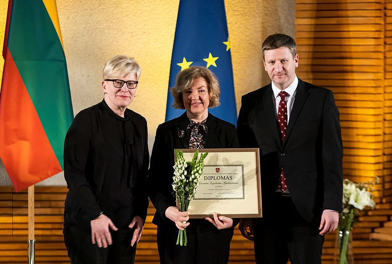 Ingrida Šimonytė, Laimutė Ligeikaitė-Grubevičienė, Simonas Kairys / Žygimanto Gedvilos / BNS nuotr.