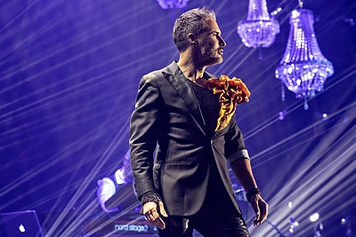 Manto Jankavičiaus koncerto akimirka / Liusjeno Kulbio nuotr.