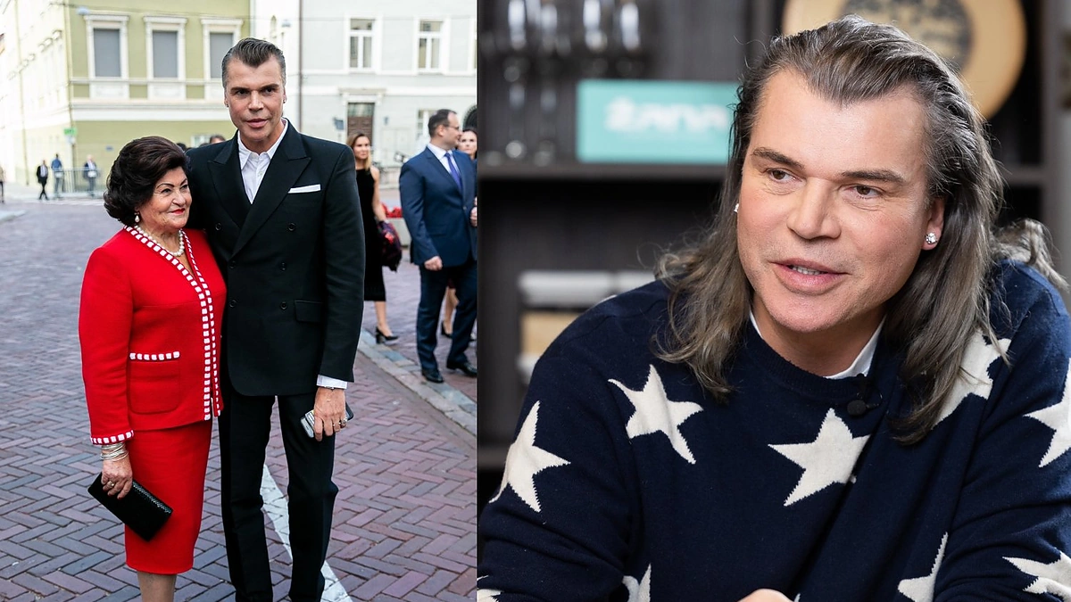 Juozas Statkevičius su mama Vanda / Josvyko Elinsko ir S.Čirbos nuotr.