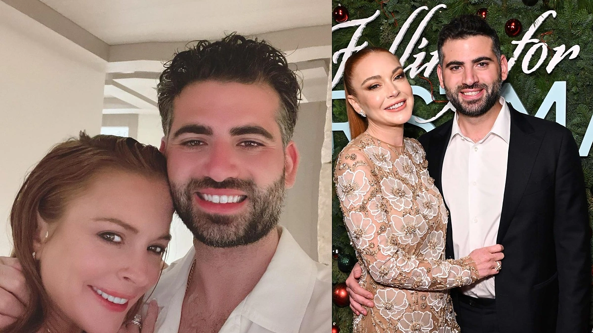 Lindsay Lohan ir Baderis Shammasas / Scanpix ir socialinių tinklų nuotr.