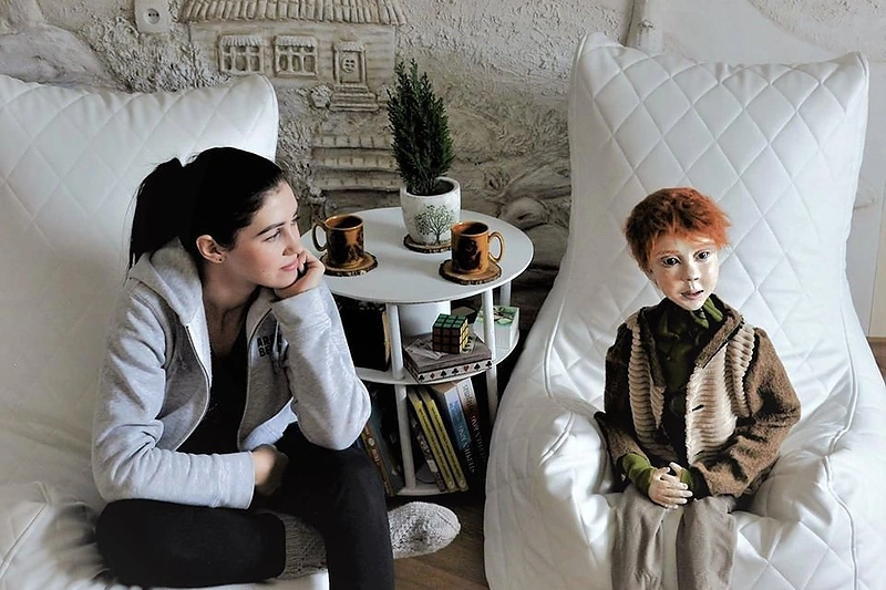 Ignės Zarambaitės nulipdyta lėlė / Asmeninio archyvo nuotr.