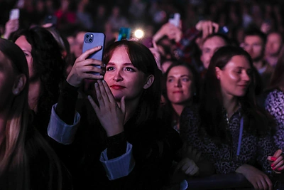 Vaido Baumilos koncertas „Apžavai“ / Teodoro Biliūno / BNS nuotr.