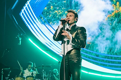 Vaido Baumilos koncertas „Apžavai“ / Teodoro Biliūno / BNS nuotr.