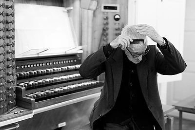 Leopoldas Digrys- žymiausias Lietuvos vargonininkas / Gretos Skaraitienės / BNS nuotr.