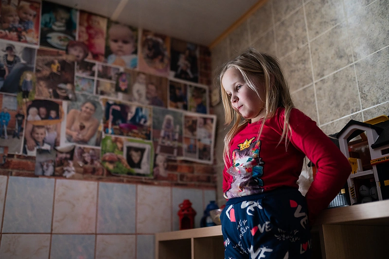 „Gelbėkit vaikus“ istorijos herojės Stasės anūkė / LNK nuotr.