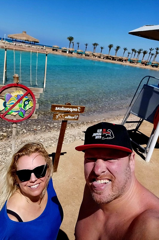 Violetos ir Viliaus Tarasovų atostogų akimirka / Asmeninio archyvo nuotr.