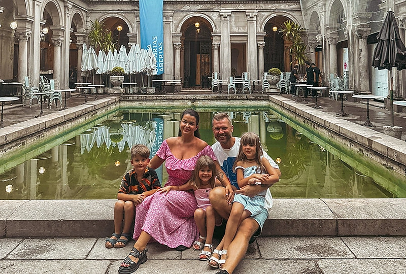 Simonos ir Mindaugo Lipnių atostogos Brazilijoje / Asmeninio archyvo nuotr.