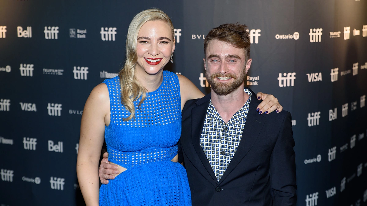 Danielis Radcliffe'as ir Erin Darke / AFP/„Scanpix“ nuotr.