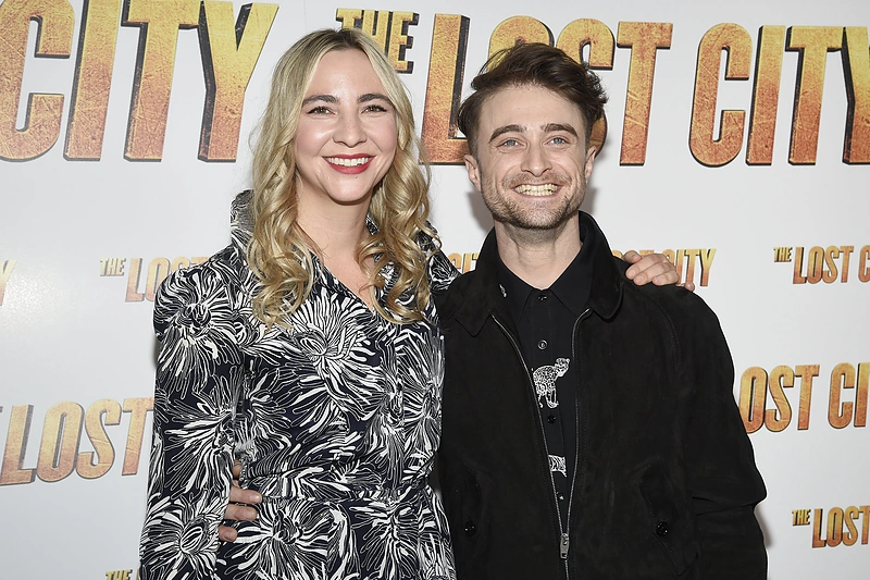 Danielis Radcliffe'as ir Erin Darke / AFP/„Scanpix“ nuotr.