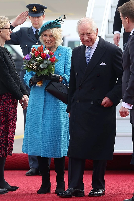 Karalius Charlesas III ir Camilla atvyko į Berlyną / „Scanpix“ nuotr.