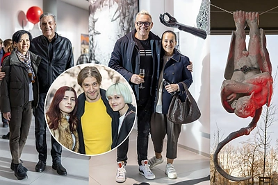 D.Ulvydas ir L.Liandzbergis pristatė vilnietiškų geismų kupiną parodą „Ar tu ne kanukas?“