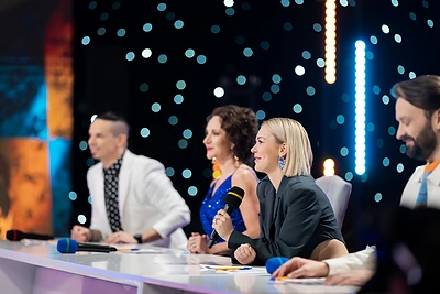 „Muzikinės kaukės“ akimirka / Svetlanos Bolnienės nuotr.